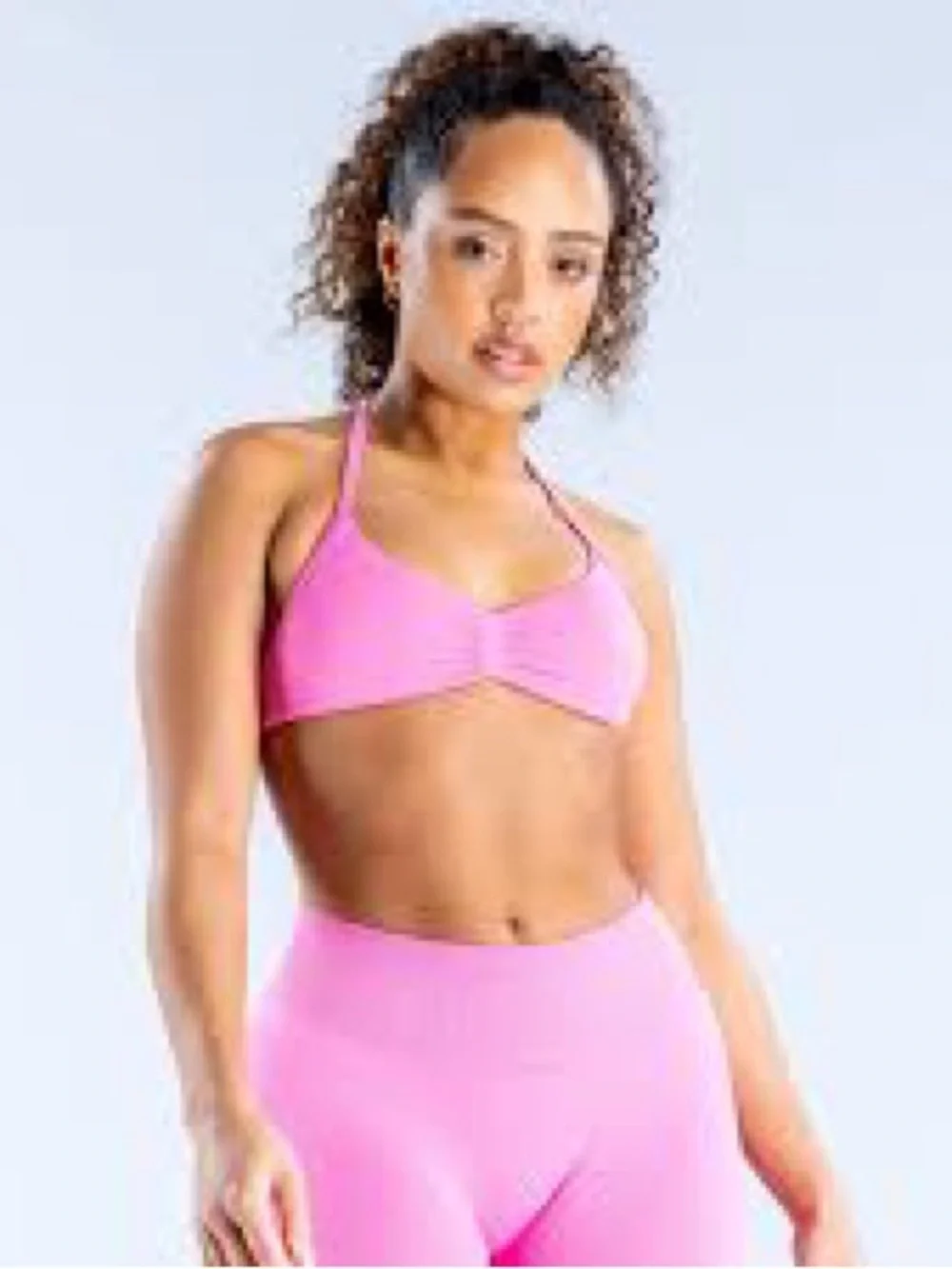 DFYNE Women's Hot Pink Impact Sports Bra & Impact Short Set - never worn - Picture 7 of 7